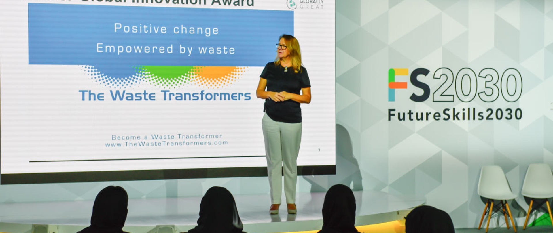 Winner Global Innovation Award Abu Dhabi Sustainability Week 2019