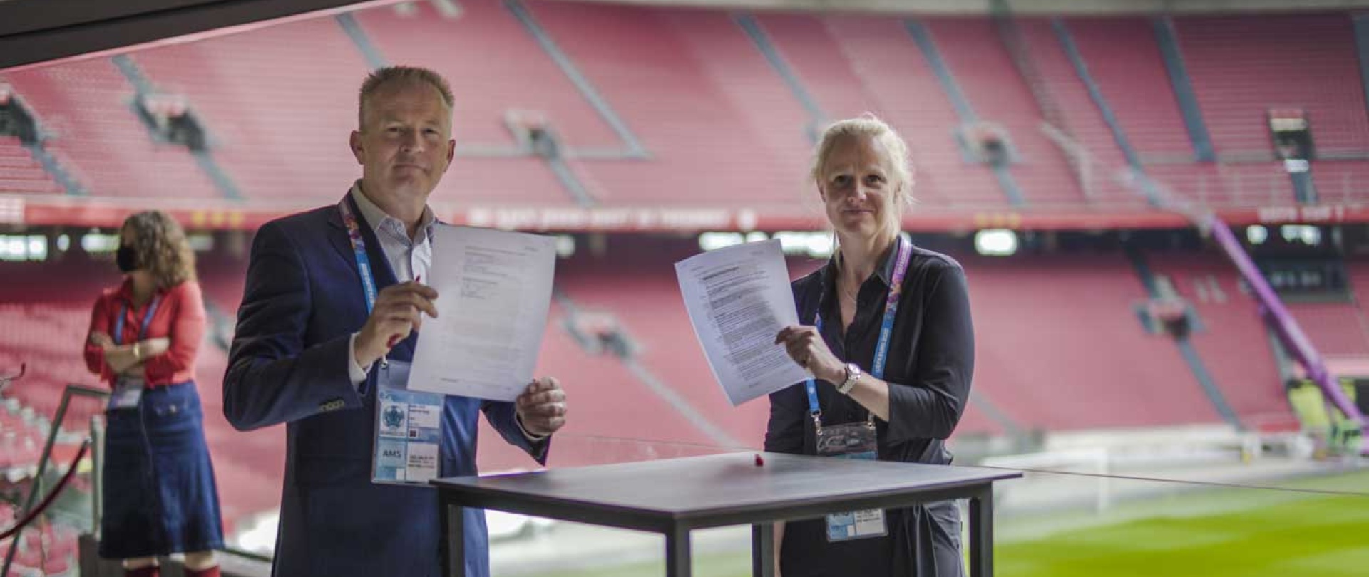 Football stadium and her food waste in Amsterdam