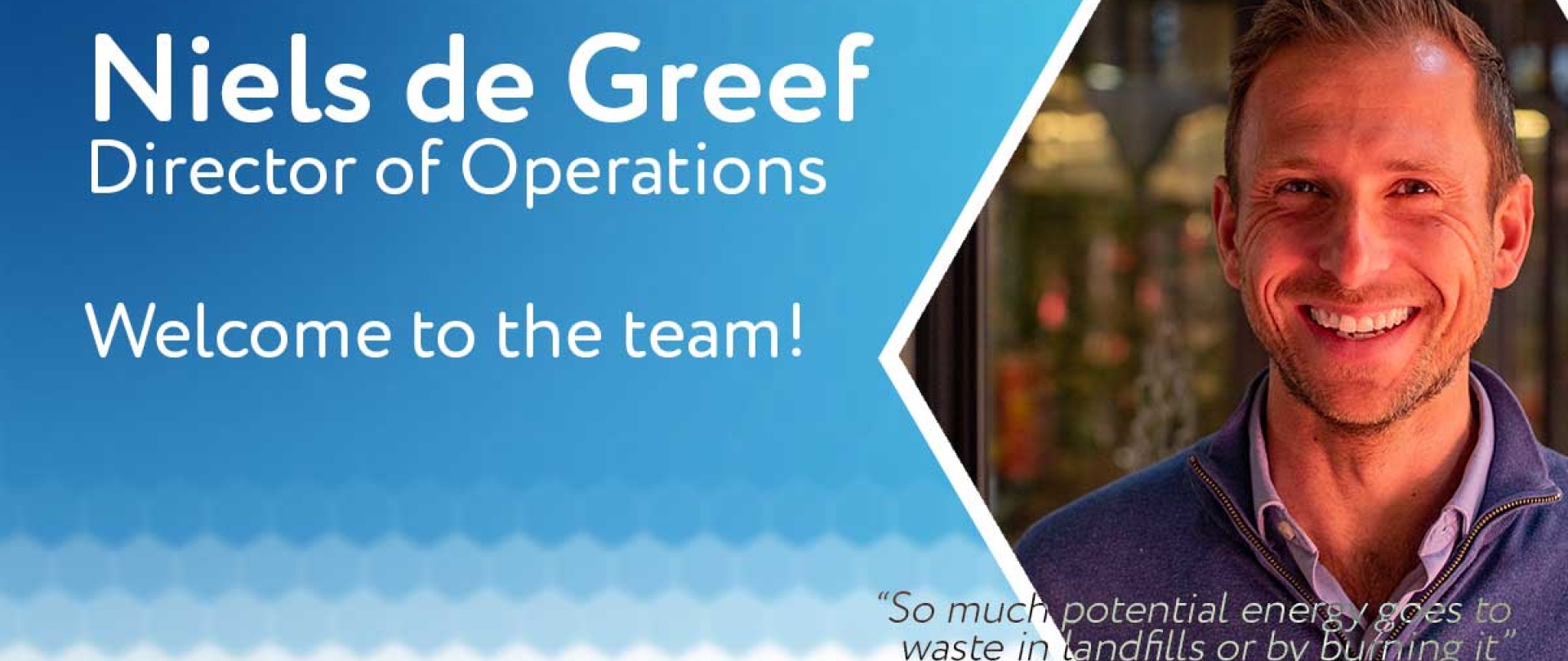 Director of Operations appointed due to rapid growth