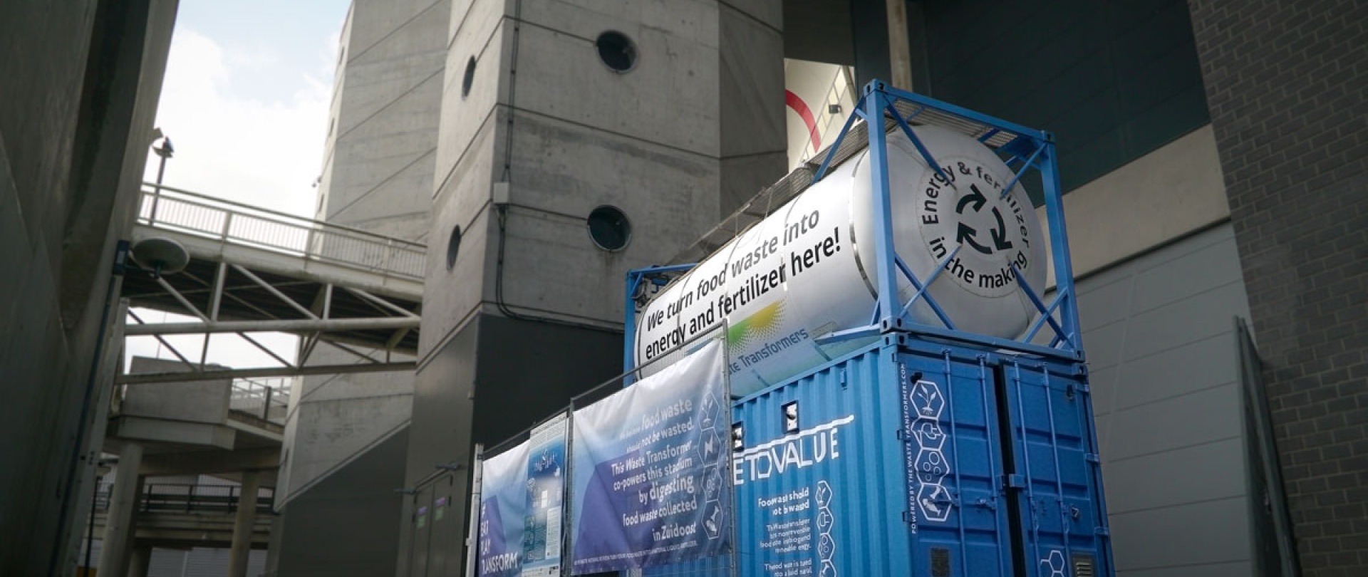 Press release: Smart biodigester converts food waste from companies in Amsterdam Zuidoost into green energy