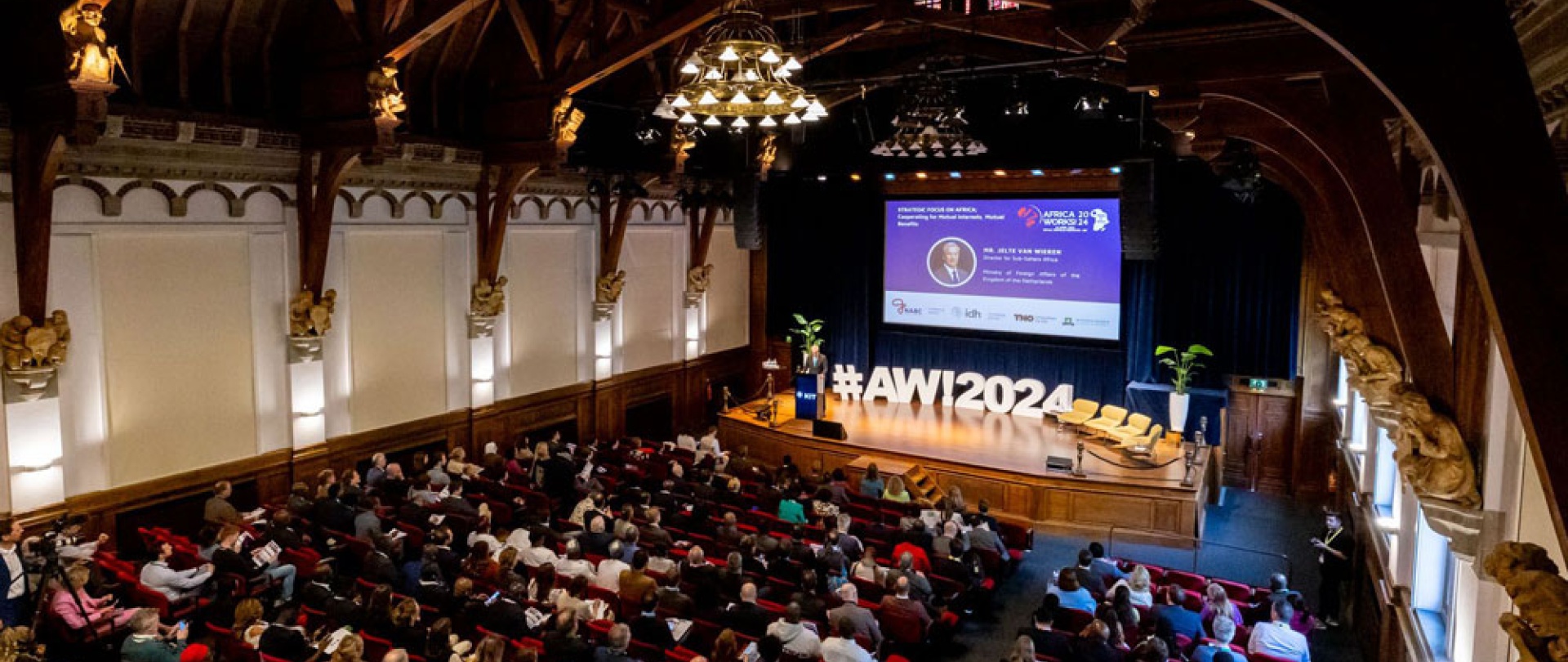 Keynote speaker at Africa Works! 2024, Africa’s green journey