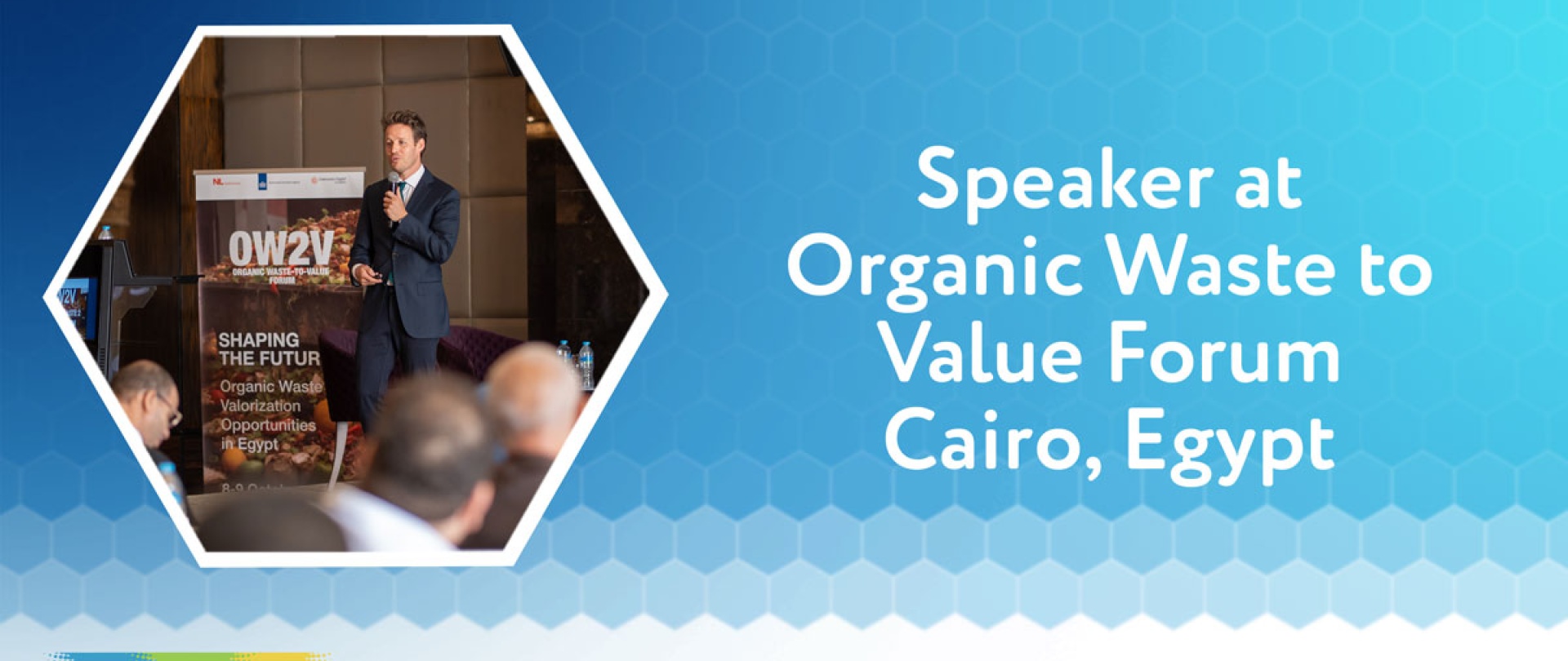 Presentation at Egyptian Waste Management Workshop on October 8th - 10th, 2024
